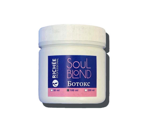 Ботокс для волосся Richee Soul Blond, 100 г (розлив)