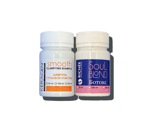Набор бoтoкca для волос Richee Soul Blond, 30/50 г (разлив)