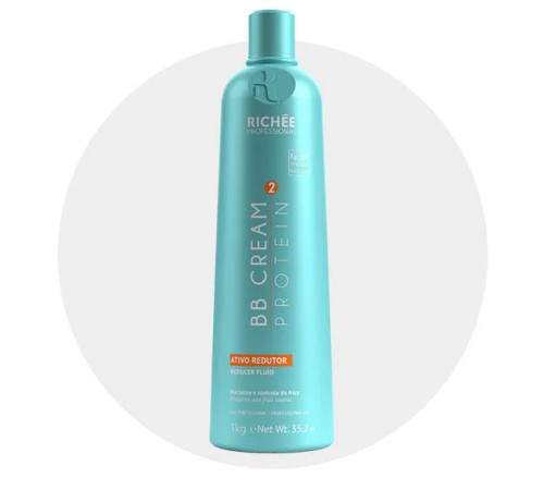Набір нанопластики для волосся Richée Liso BB Cream Protein, 250/500/250 г (розлив)