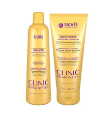 Набір для домашнього догляду за волоссям Richee Clinic Repair System (шампунь + кондиціонер)