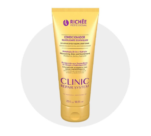 Набір для домашнього догляду за волоссям Richee Clinic Repair System (шампунь + кондиціонер)