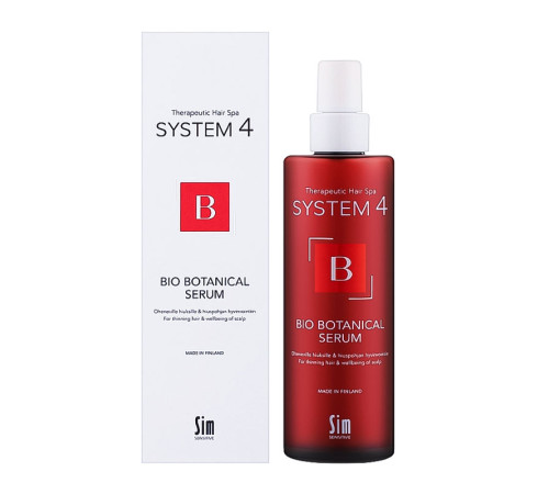 Сироватка Sim Sensitive System 4 B Bio Botanical Serum біо ботанічна для росту волосся, 150 мл