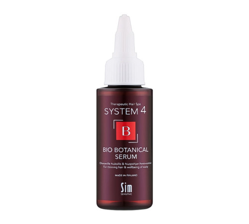 Сироватка Sim Sensitive System 4 B Bio Botanical Serum біо ботанічна для росту волосся, 50 мл