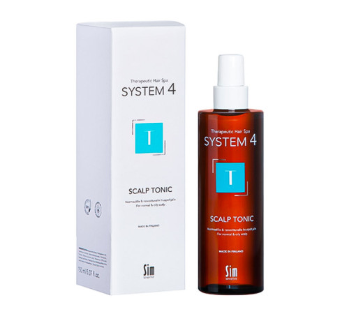 Тоник Sim Sensitive System 4 T Scalp Tonic для стимуляции роста волос, 150 мл