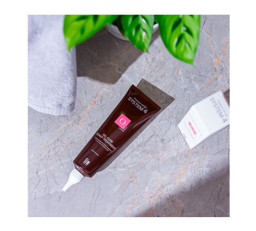 Маска-пилинг Sim Sensitive System 4 "O" Oil Cure Scalp Treatment для глубокой очистки кожи головы, 150 мл