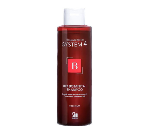 Шампунь балансирующий Sim Sensitive System 4 Bio Botanical Shampoo био ботанический для всех типов волос, 250 мл
