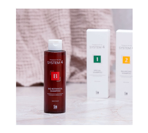 Шампунь балансирующий Sim Sensitive System 4 Bio Botanical Shampoo био ботанический для всех типов волос, 250 мл