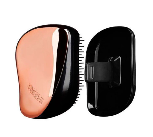 Гребінець щітка для волосся Tangle Teezer Compact Styler Rose Gold Black (оригінал)