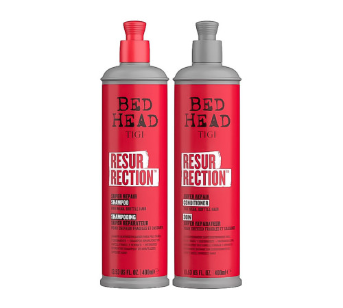 Набір TiGi Bed Head Resurrection шампунь та кондиціонер для відновлення волосся 2х400 мл