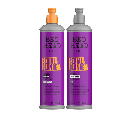 Набір TiGi Bed Head Serial Blonde шампунь та кондиціонер для блондинок 2х400 мл