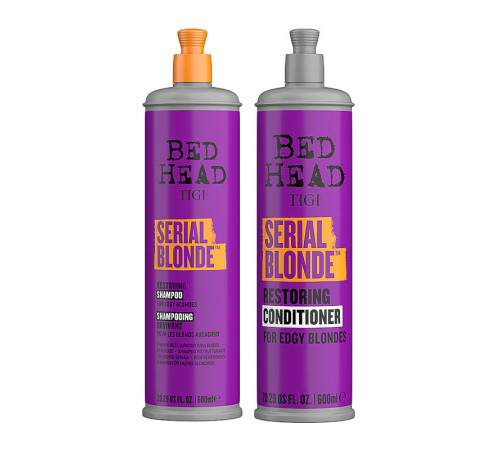 Набір TiGi Bed Head Serial Blonde шампунь та кондиціонер для блондинок 2х400 мл