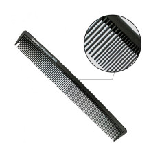 Гребінець для стрижки волосся Toni & Guy Carbon Antistatic Comb комбінований антистатичний карбоновий чорний (06500)