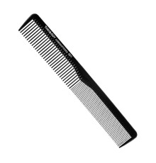 Комбінований гребінь-планка Toni&Guy Carbon Antistatic 0811 для стрижки чорний 180 мм