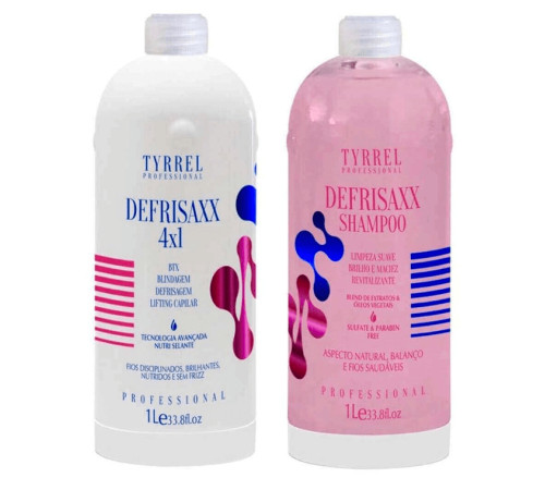 Набір ботоксу для волосся Tyrrel Defrisaxx 4х1, 30/50 г (розлив)