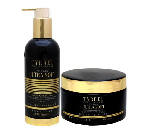 Набор для восстановления поврежденных волос Tyrrel Hidratante Ultra Soft 2*1000 мл