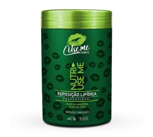 Маска для волосся Use Me Nutri Reposicao Lipidica Oleo Coco Amazonia, 1000 мл (заводська)