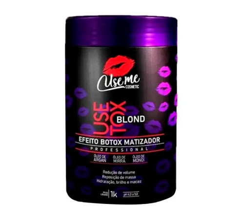 Антижовтий ботокс для волосся Use Me Cosmetic UseTox Blond