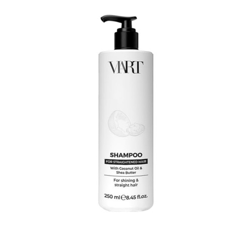 Шампунь VIART Shampoo with Coconut Oil & Shea Butter для розгладжування та блиску волосся, 250 мл
