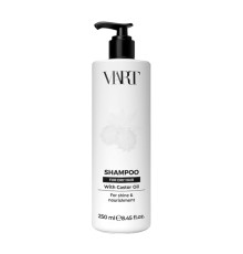 Шампунь VIART Shampoo with Castor Oil для блиску і зволоження сухого волосся, 250 мл