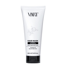 Маска VIART Hair Mask with Hyaluronic Acid для відновлення та об'єму тонкого волосся, 200 мл