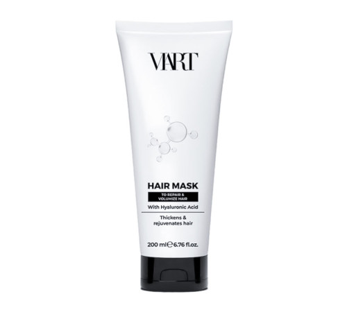 Маска VIART Hair Mask with Hyaluronic Acid для відновлення та об'єму тонкого волосся, 200 мл