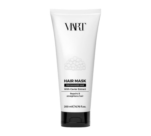 Маска VIART Hair Mask with Caviar Extract для відновлення і розгладжування пошкодженого волосся, 200 мл
