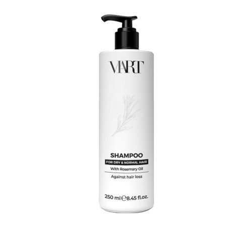Шампунь проти випадіння VIART Shampoo with Rosemary Oil для сухого і нормального волосся, 250 мл