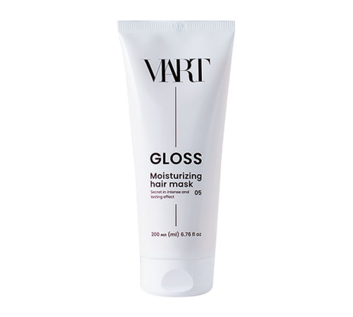 Кератинова маска Viart Hair Mask Gloss для глибокого зволоження волосся, 200 мл