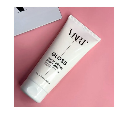 Кератинова маска Viart Hair Mask Gloss для глибокого зволоження волосся, 200 мл
