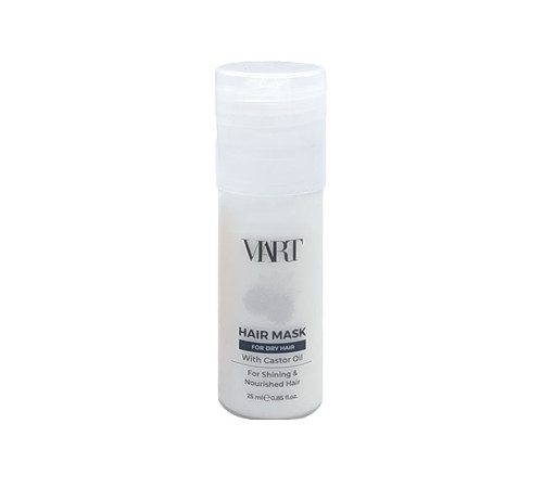 Відновлююча маска VIART Hair Mask with Castor Oil для зволоження і живлення сухого волосся, пробник 25 мл