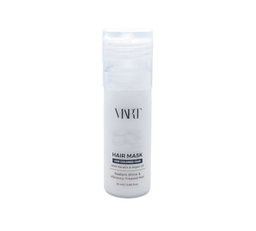 Кератиновая маска VIART Hair Mask with Keratin & Argan Oil для окрашенных волос, пробник 25 мл