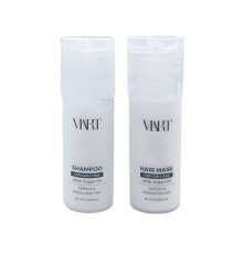 Набір VIART DUO with Argan Oil зволожуючі шампунь і маска для кучерявого волосся, пробники 2x25 мл