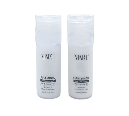 Набір VIART DUO with Argan Oil зволожуючі шампунь і маска для кучерявого волосся, пробники 2x25 мл