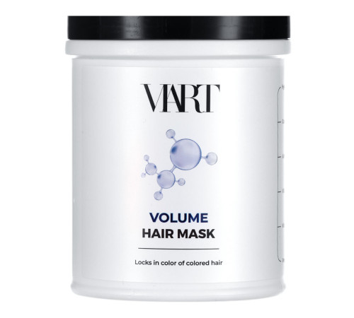 Маска VIART Hair Mask with Hyaluronic Acid для відновлення та об'єму тонкого волосся, 1000 мл