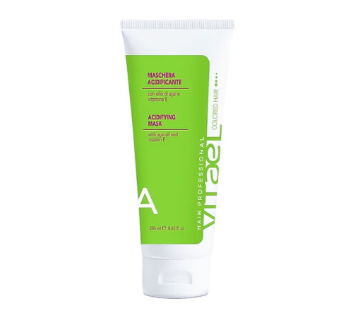 Маска Vitael Colored Hair Acidifying Mask для фарбованого волосся, 250 мл