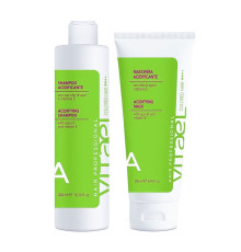 Набір Vitael Colored Hair Acidifying шампунь та маска для фарбованого волосся, 300/250 мл