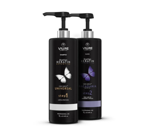 Кератин для волосся VIURE Brazilian Keratin Macadamia, 1000 мл (заводська)