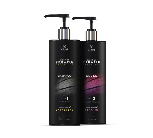 Набір кератину для волосся VIURE Gloss Keratin, 2х50 г (розлив)