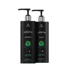Набір нанопластики для волосся Vitaker VIURE Gloss Biomix, 2х100 г (розлив)