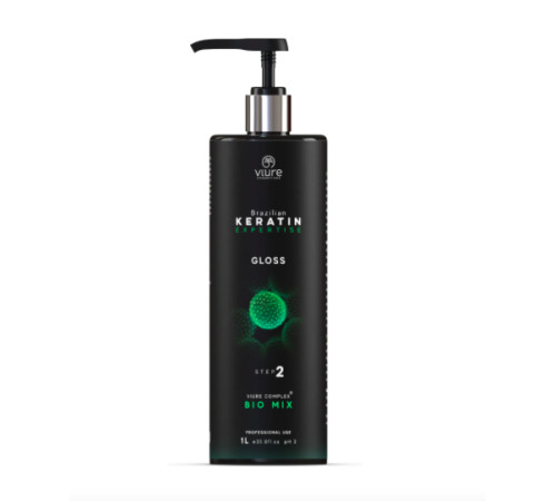 Набір нанопластики для волосся Vitaker VIURE Gloss Biomix, 2х100 г (розлив)