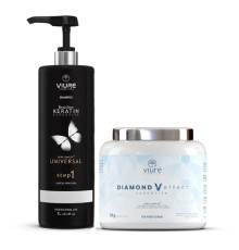 Набір ботоксу для волосся Vitaker VIURE Diamond V Effect, 2х100 г (розлив)
