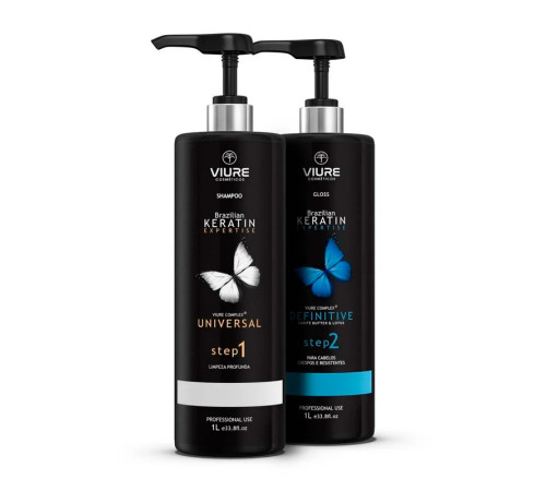 Набір кератину для волосся VIURE Brazilian Keratin Definitive, 100/200 г (розлив)