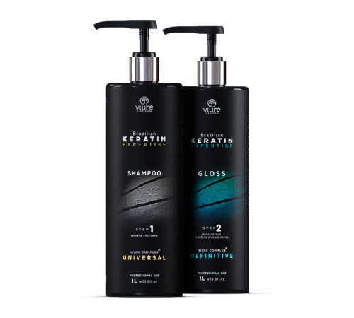 Набір кератину для волосся VIURE Brazilian Keratin Definitive, 100/200 г (розлив)