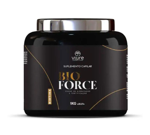 Маска Viure Bio Force для інтенсивного відновлення пошкодженого волосся, 1000 мл (заводська)