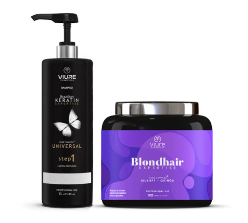 Набір ботоксу для волосся Viure BlondHair Expertise, 250/500 г (розлив)