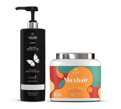Набір ботоксу для волосся VIURE Max Hair Expertise, 250/500 г (розлив)