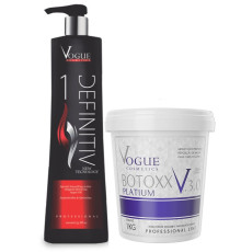 Набір ботоксу для волосся Vogue Bottoxx Platinum 3.0