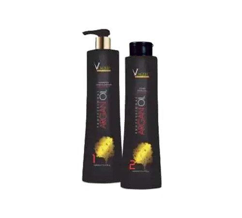 Набір кератину для волосся Vogue Argan Oil, 2х1000 мл (заводські)