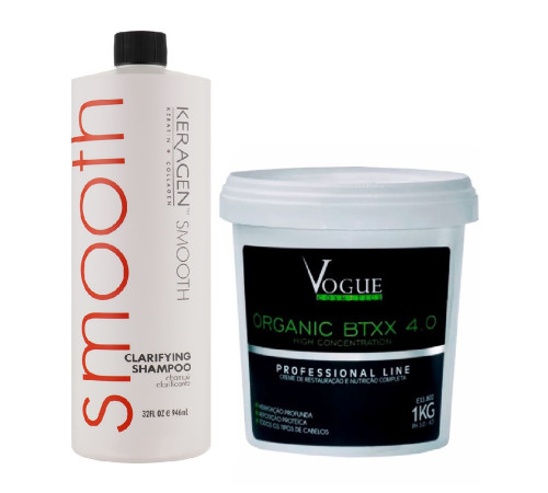 Набір ботоксу для волосся Vogue Cosmetics btox Organico Btxx 4.0, 30/50 г (розлив)