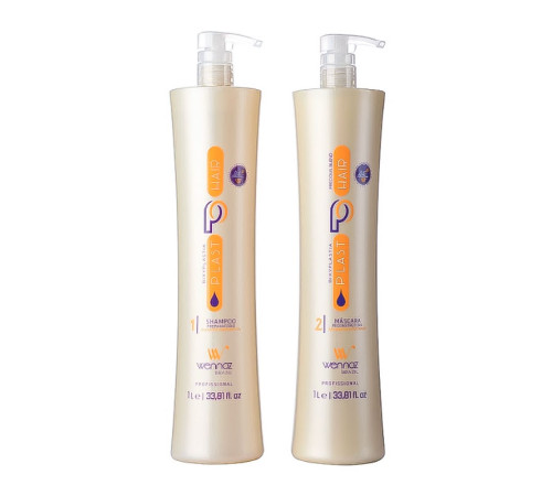 Набір біксіпластії Wennoz Brasil (Honma Tokyo) Bixyplastia Plast Hair Precious Blend, 2х1000 мл (заводські)